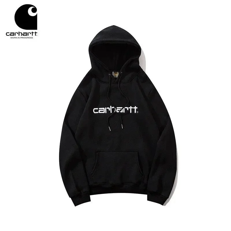 Carhartt Carhartt Black Classic Logo Hoodie Black - 1