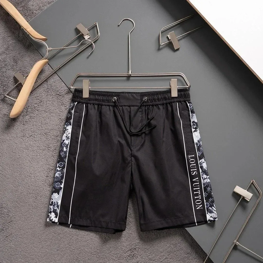 Louis Vuitton Neverfull Black Floral Side Stripe Shorts
