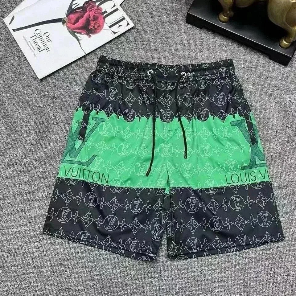 Louis Vuitton Tabi Green & Black Shorts