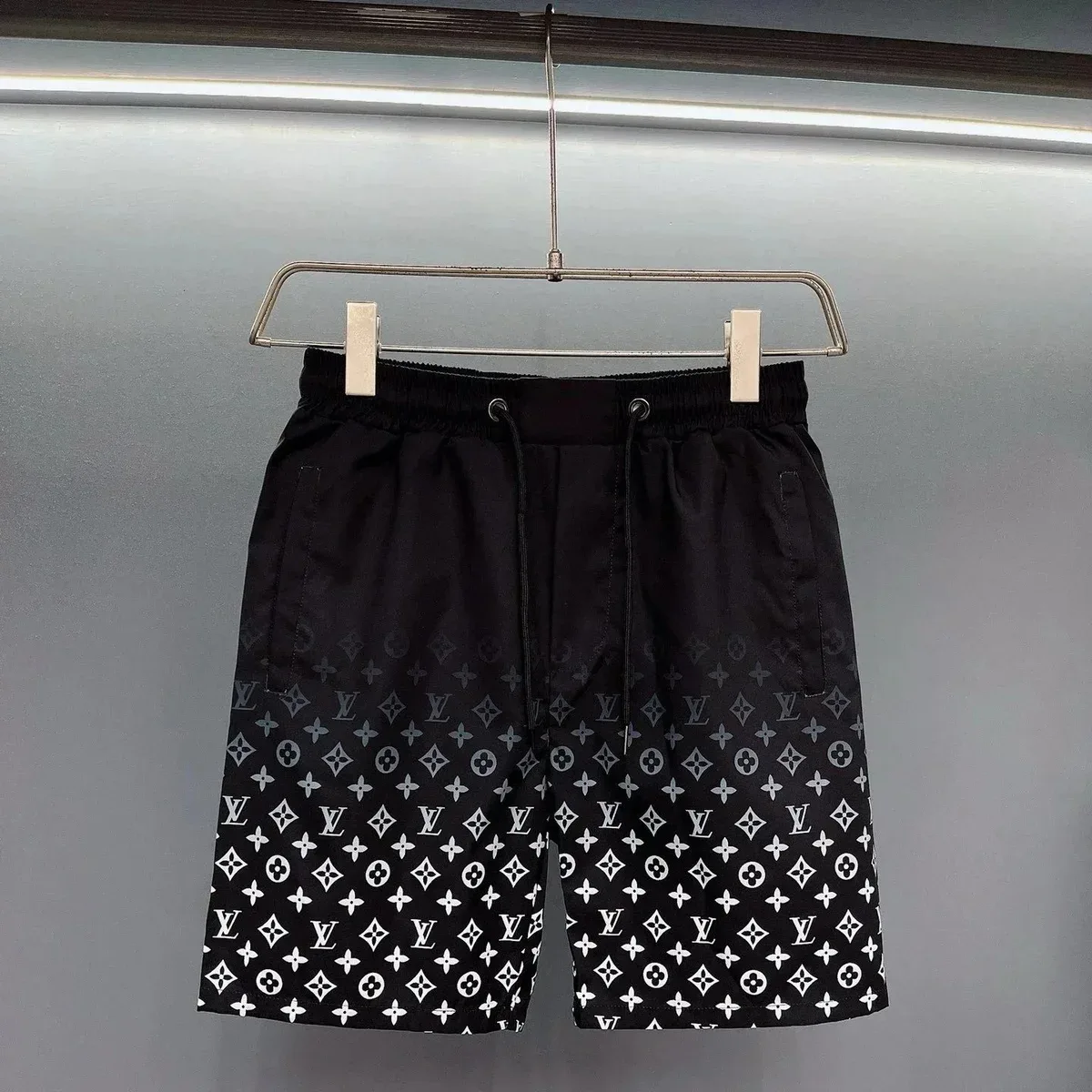 Louis Vuitton Monogram Shorts Black