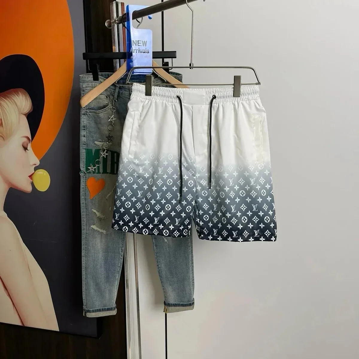 Louis Vuitton Monogram Gradient Shorts