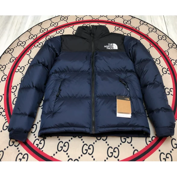 The North Face Nuptse Navy Down Jacket