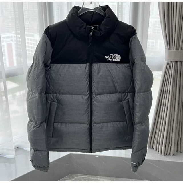 The North Face Nuptse Stone Grey Parka