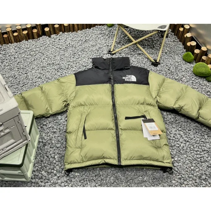 The North Face Nuptse Military Green Parka