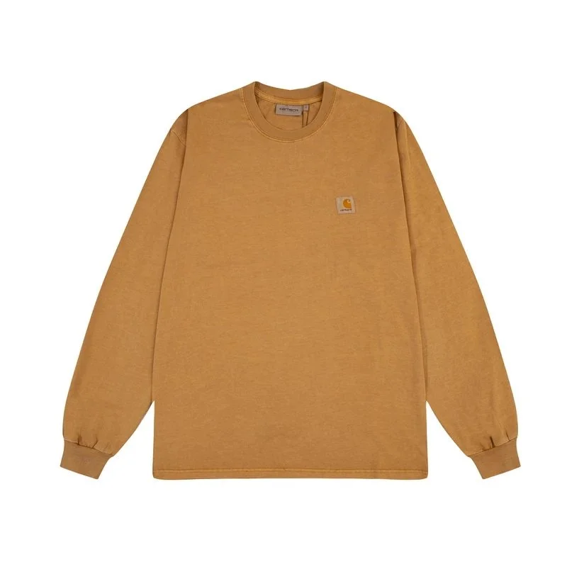 Carhartt 25姜黄长袖T恤