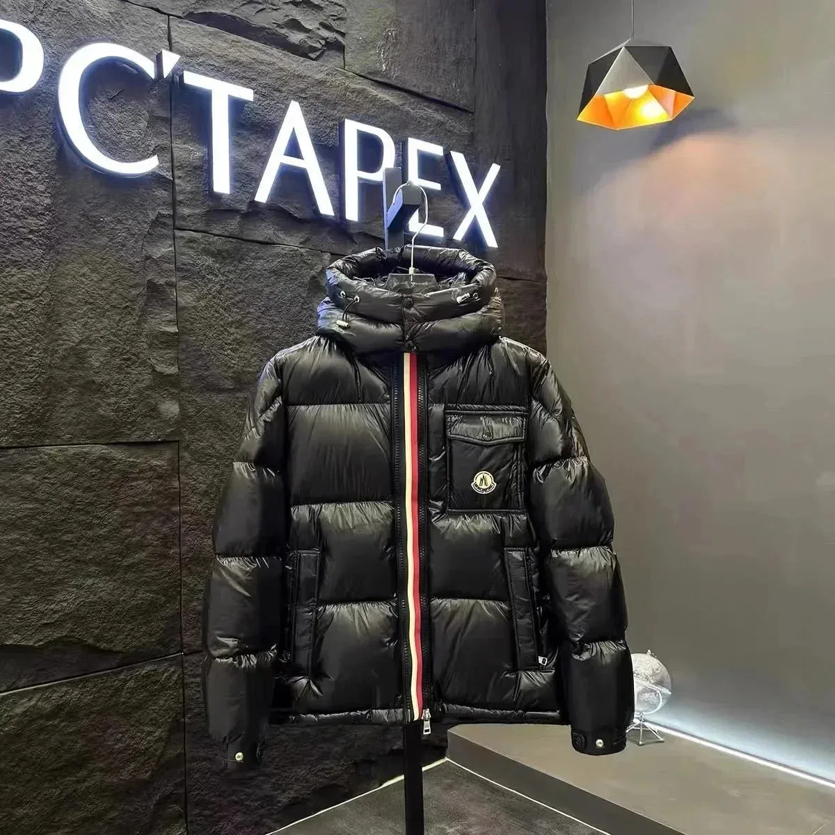 Moncler Maya CT22 Black Parka