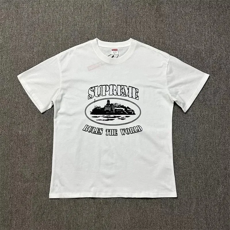 Supreme Rules the World White T-Shirt