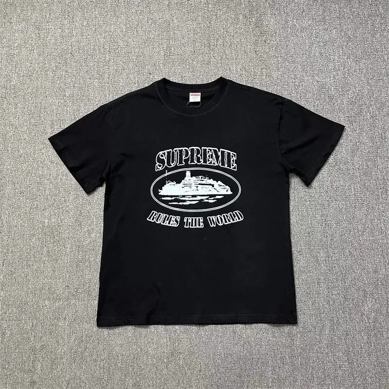 Supreme Rules the World Black T-Shirt