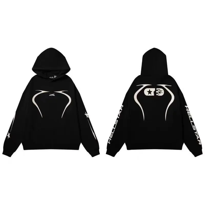 Hellstar Studios Black Hoodie Sweatshirt