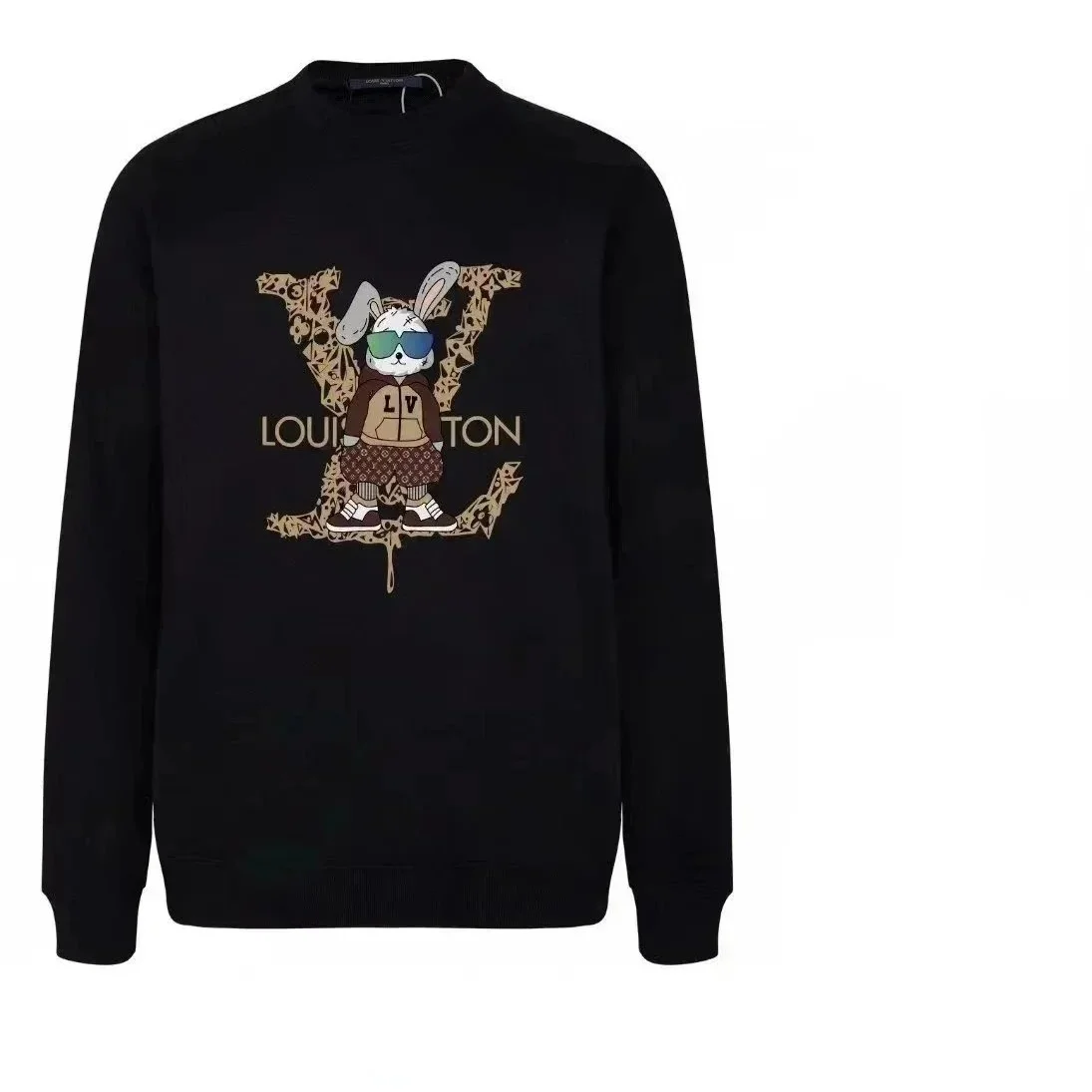 Louis Vuitton Black LV Rabbit Graphic Sweatshirt