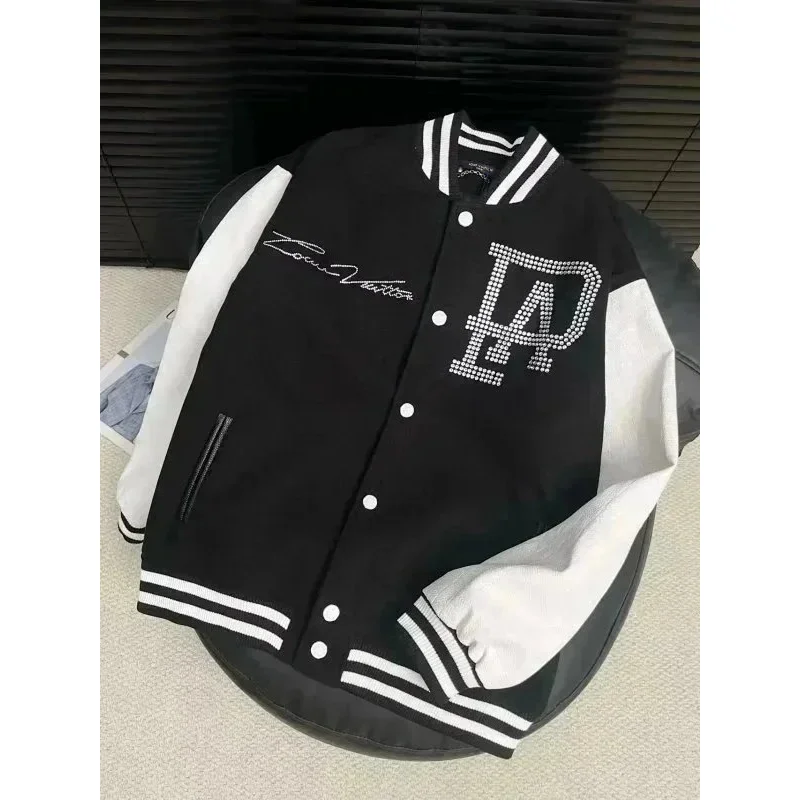 Louis Vuitton Tabi Black & White Letterman Jacket
