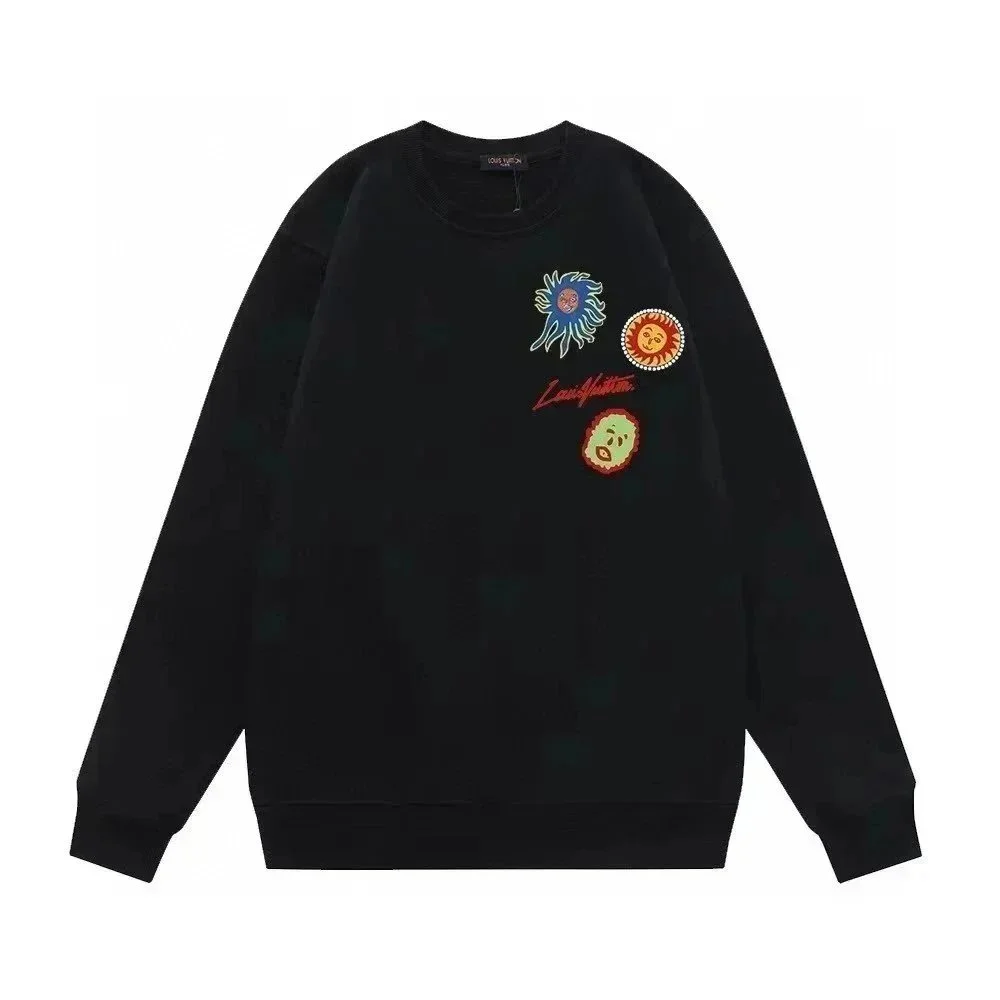 Louis Vuitton Tabi Black Embroidered Sweatshirt