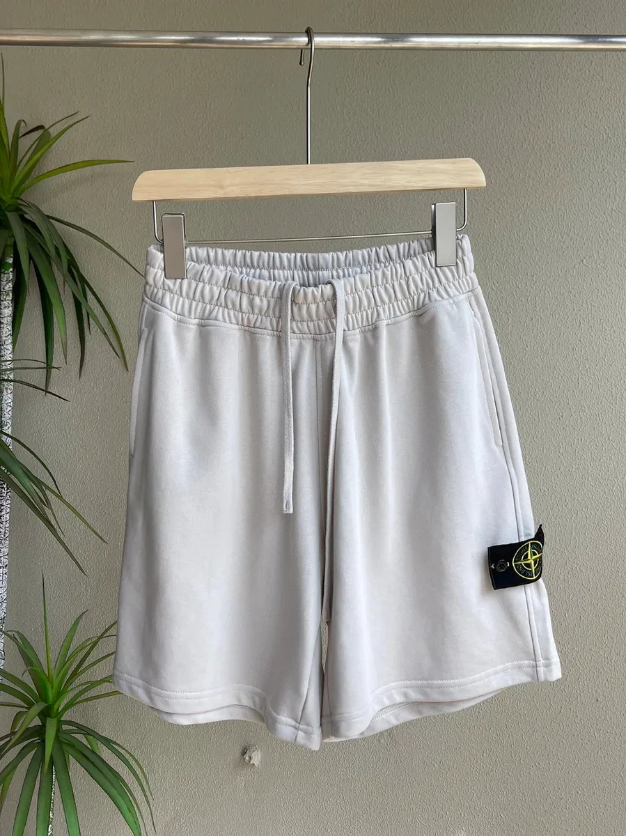 Stone Island 68-15 Light Grey Shorts