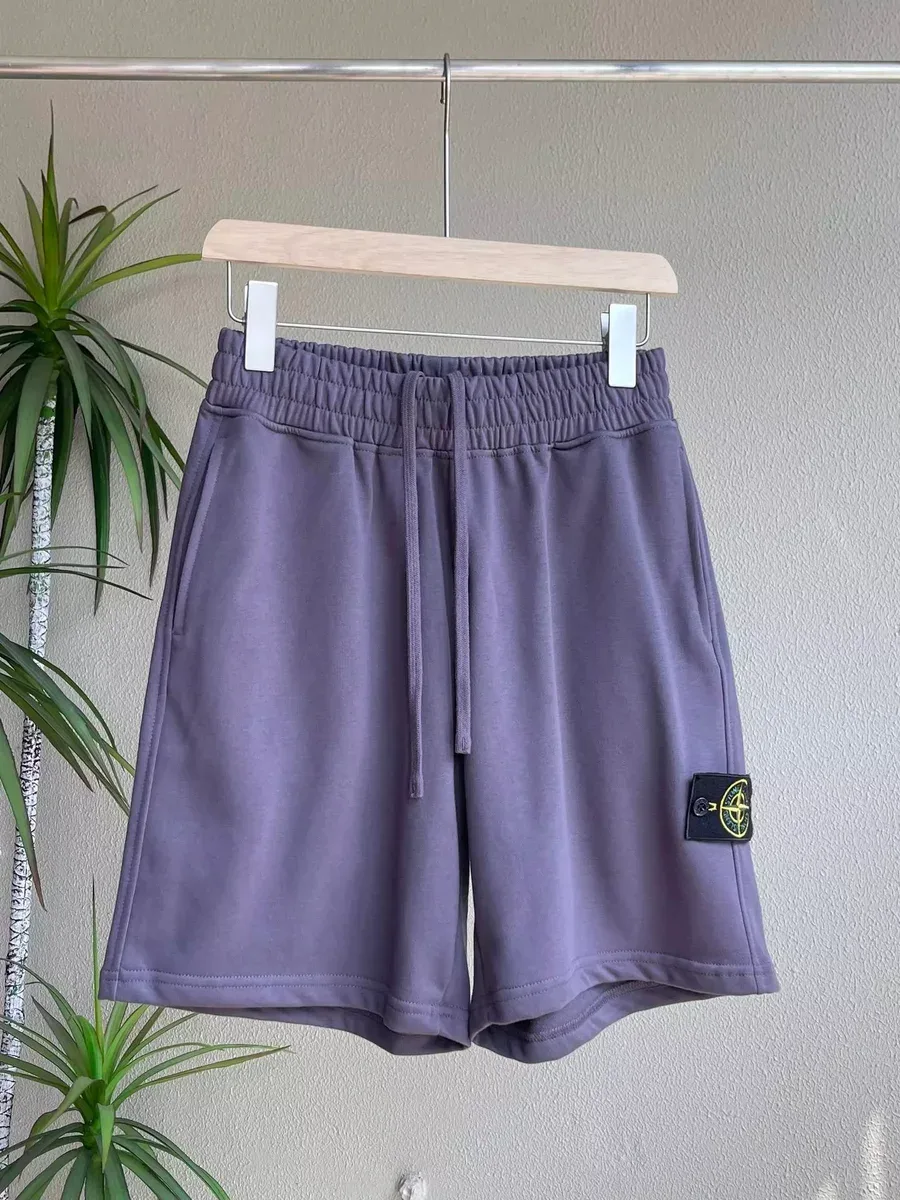 Stone Island 68-15 Purple Solid Shorts