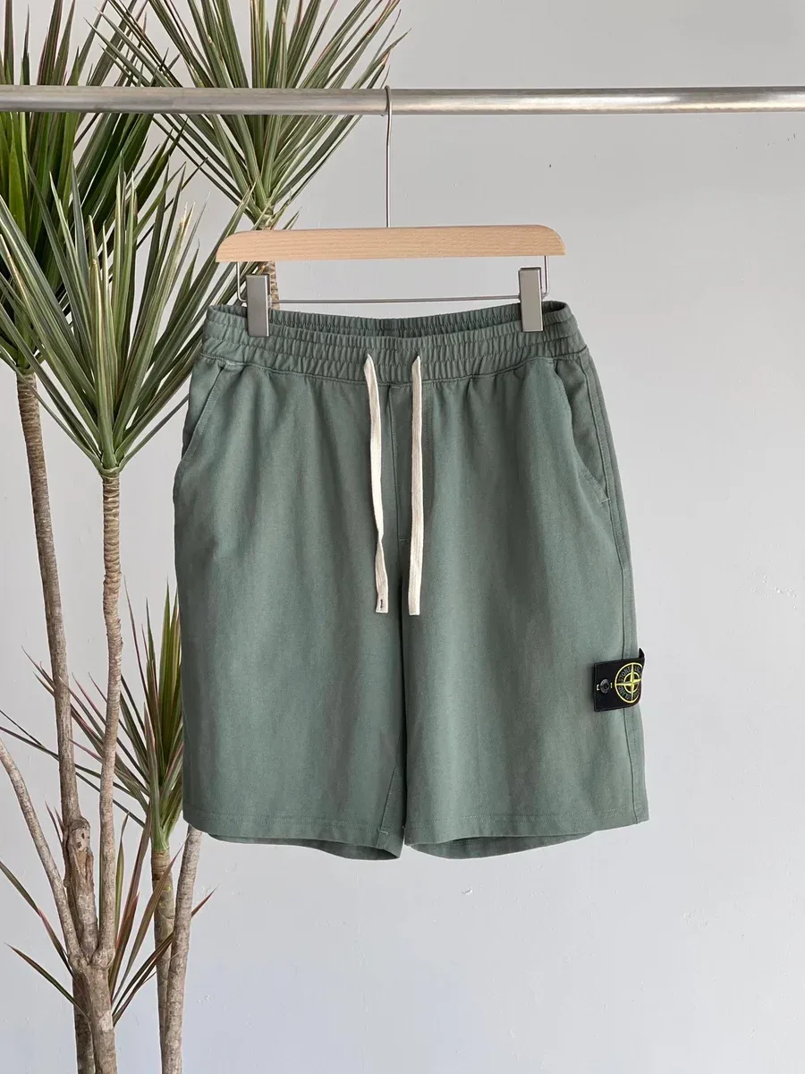Stone Island 68-15 Olive Green Shorts