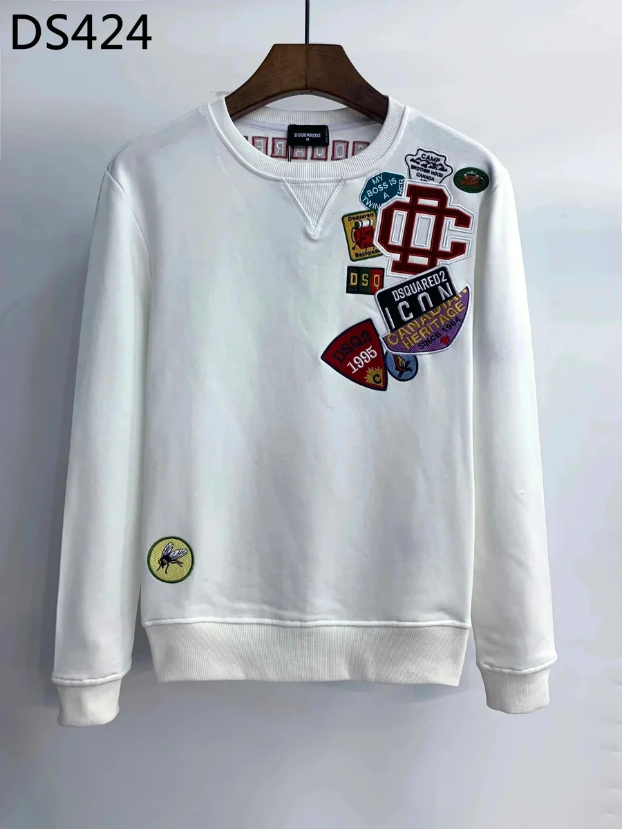 DSQUARED2 DSQ2020 DS424 T-2 White Hoodie