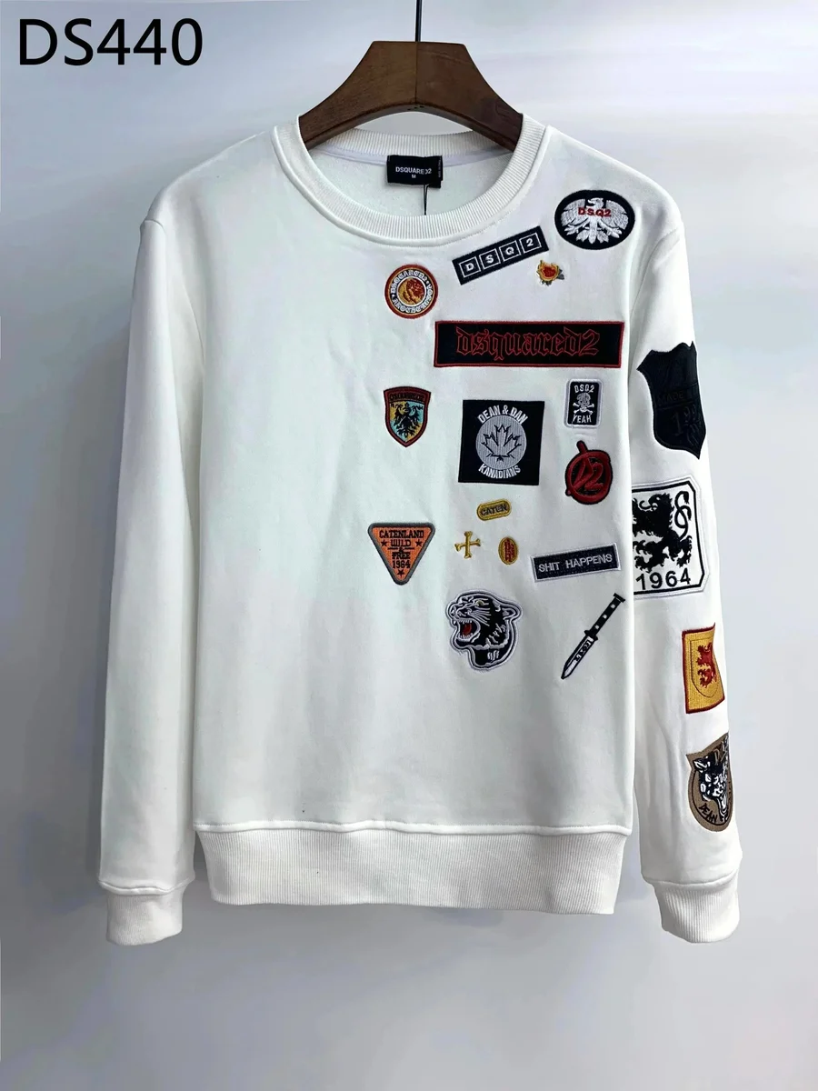 DSQUARED2 DSQ2020 S-2 White Hoodie