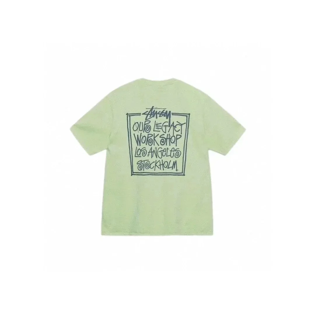 Stussy Our Legacy Workshop Los Angeles Stockholm T-Shirt 22 Green