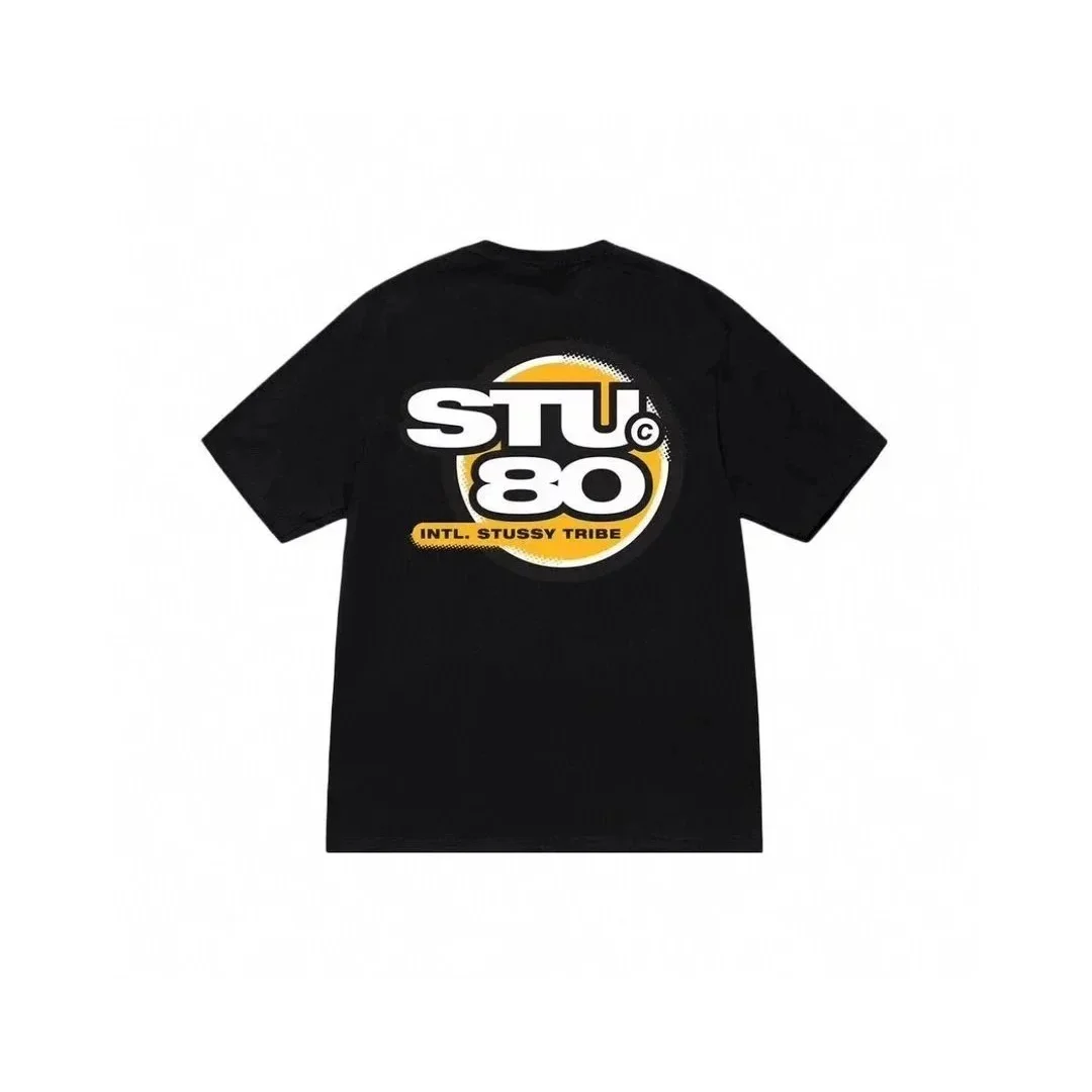Stussy STU 80 Intl. Stussy Tribe Black T-Shirt