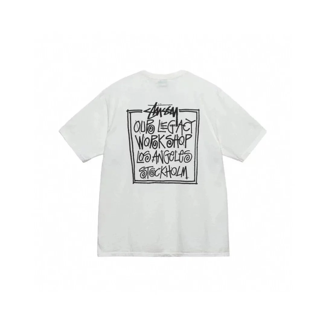 Stussy Stüssy Our Legacy Workshop White T-Shirt