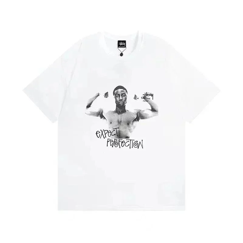Stussy Expect Perfection White T-Shirt
