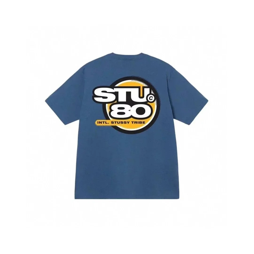 Stussy STU 80 International Tribe T-Shirt 05 Blue