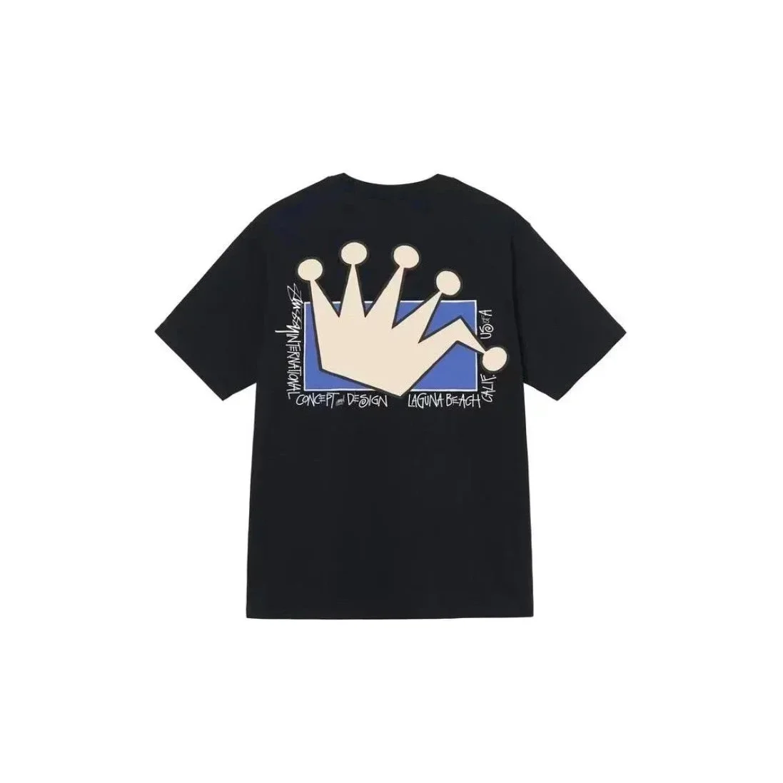 Stussy Crown T-Shirt 39 Black T-Shirts