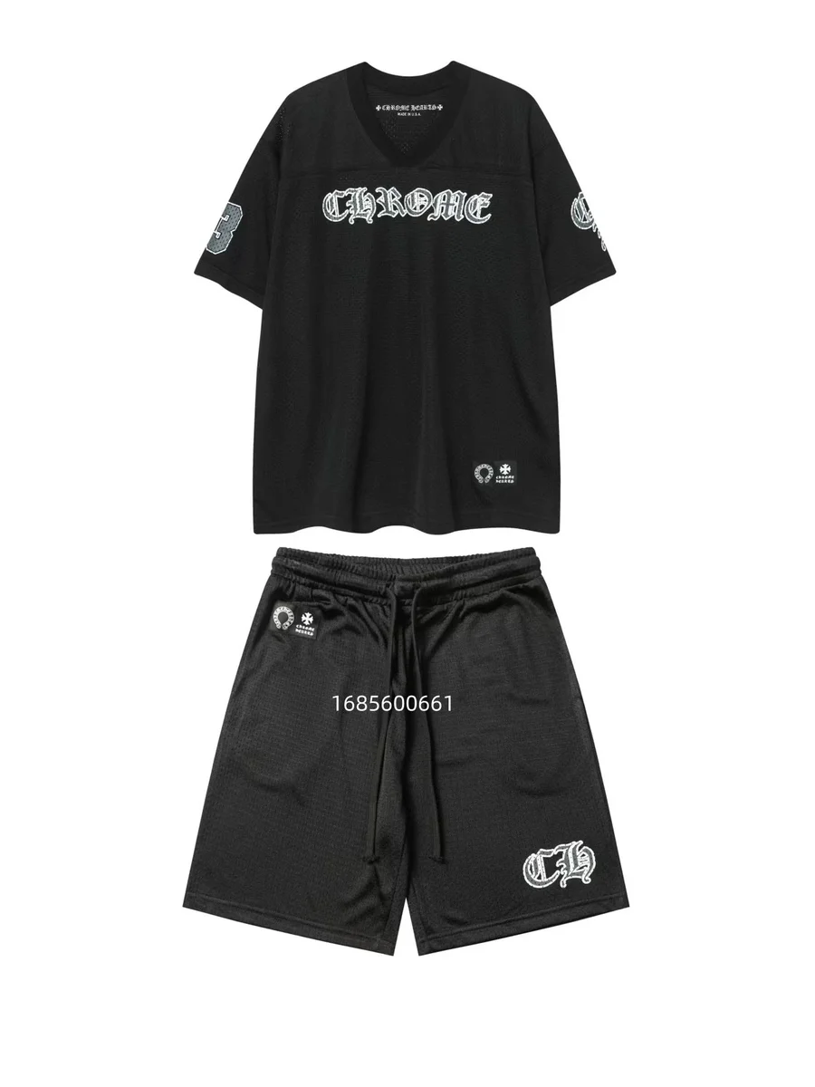 Chrome Hearts CH Jersey Set Black