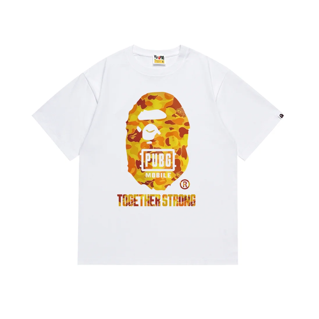 A Bathing Ape BAPE STA White Together Strong T-Shirt