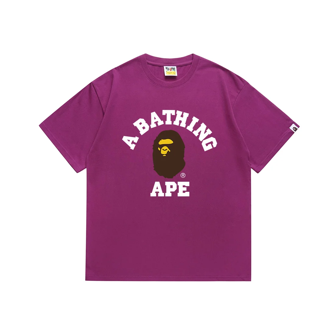 A Bathing Ape BAPE STA Purple T-Shirt