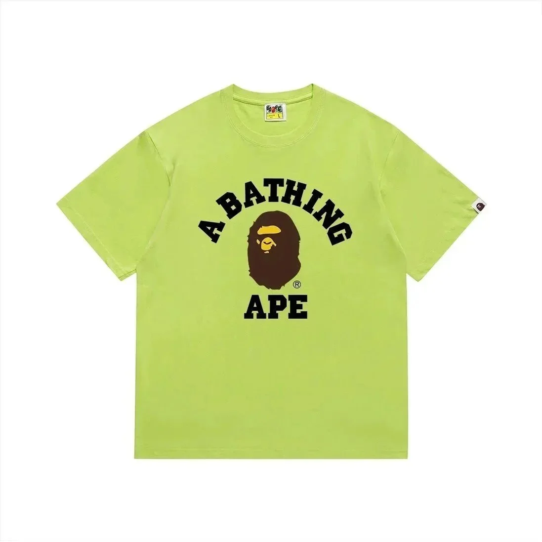 A Bathing Ape BAPE STA Lime Green T-Shirt