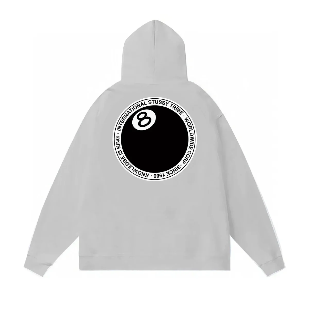 Stussy International Stussy Tribe Hoodie Grey
