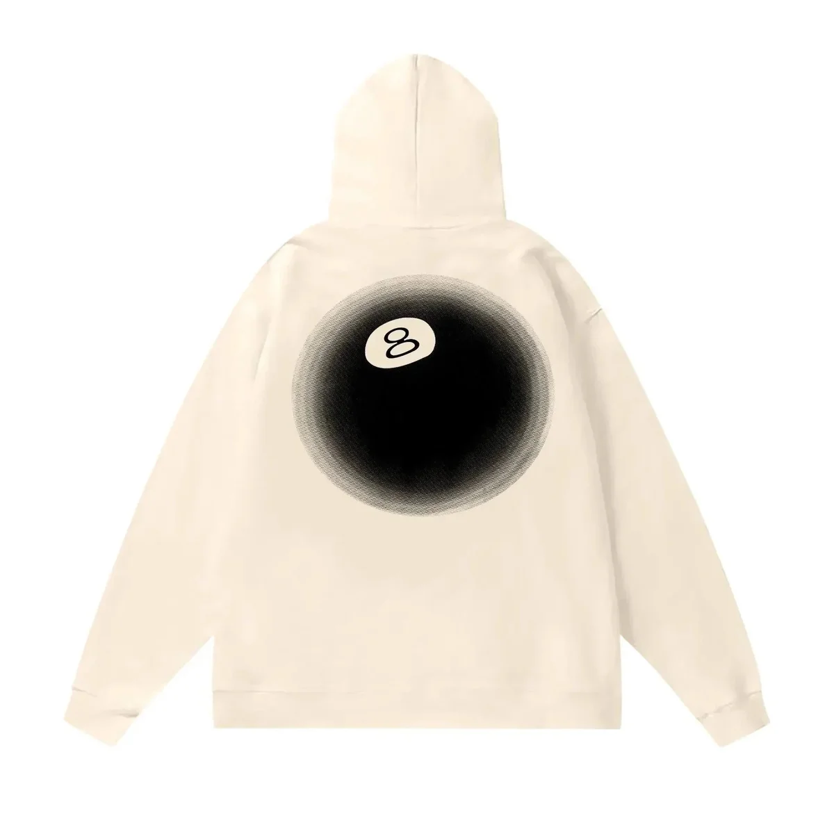 Off-White '8 Ball' Hoodie Cream