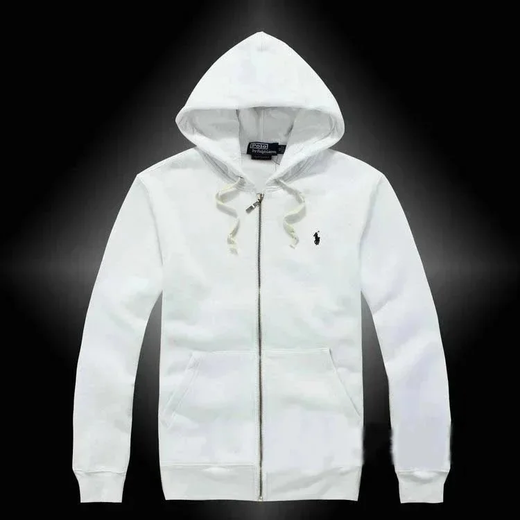 Ralph Lauren Polo Bear Hoodie White