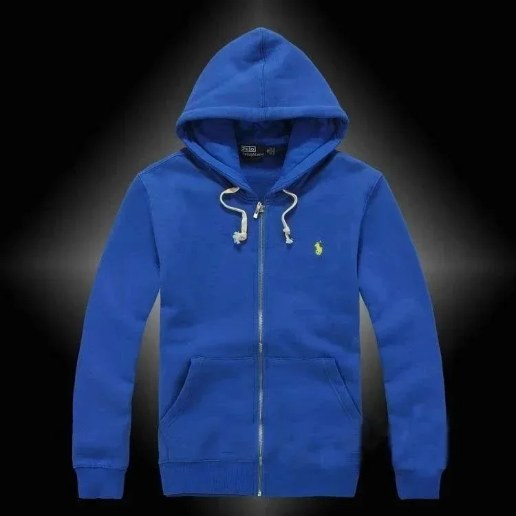 Polo Ralph Lauren Royal Blue Zip-Up Hoodie