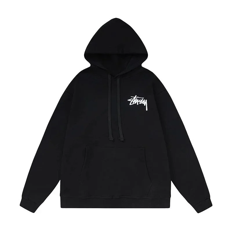 Stussy Stüssy Logo Black Hoodie