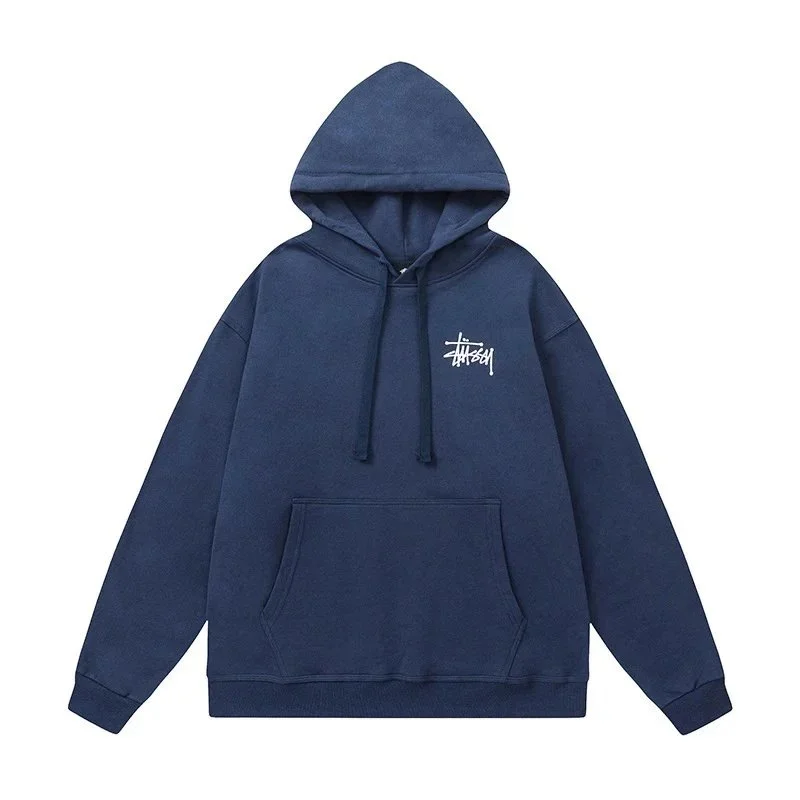 Stussy Stüssy Hoodie Navy Solid Sweatshirt