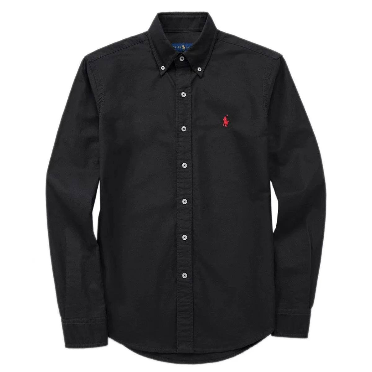 Ralph Lauren Polo Bear Black Button-Up Shirt