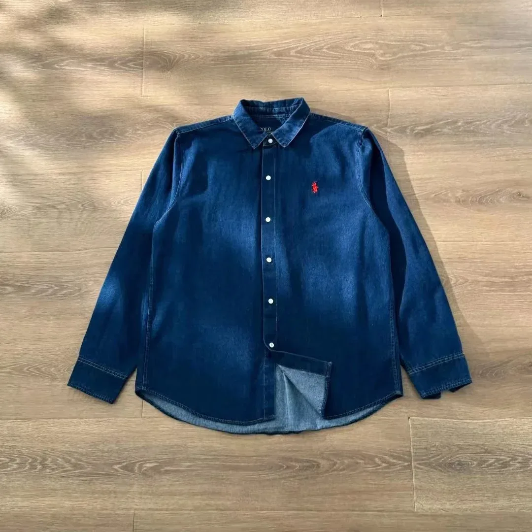 Polo Ralph Lauren Classic Denim Shirt Navy