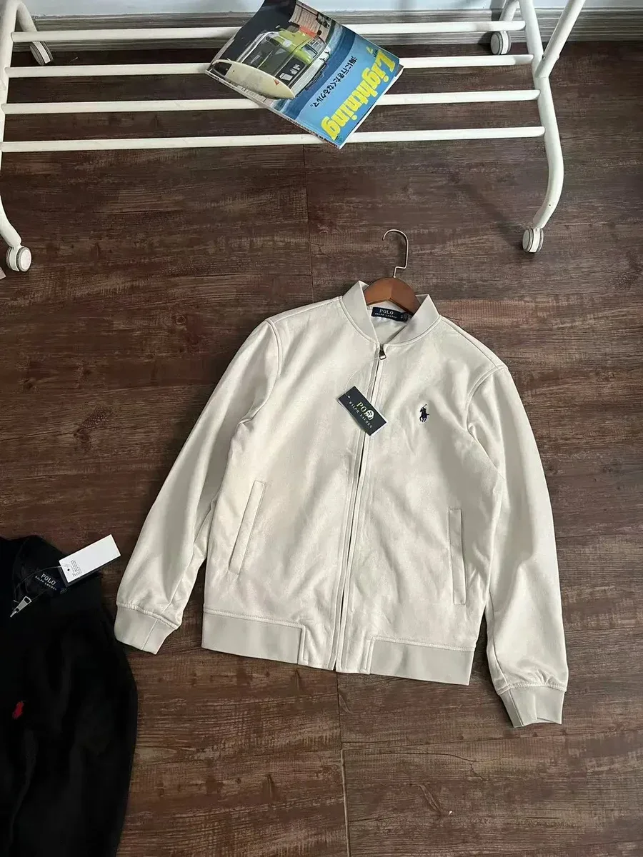 Polo Ralph Lauren Big Pony Beige Bomber Jacket