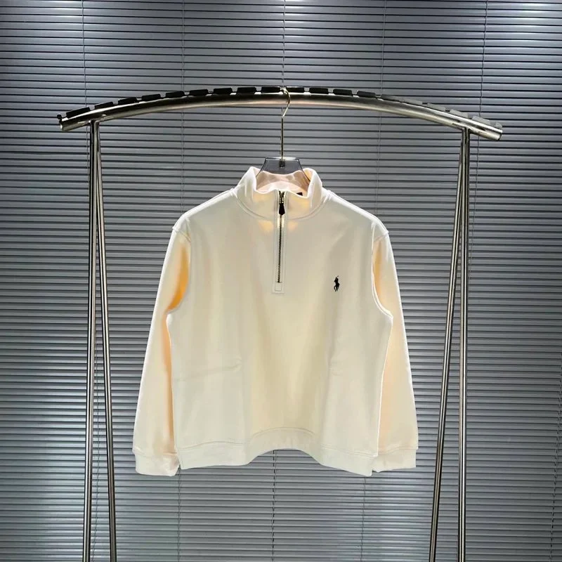 Polo Ralph Lauren Classic Logo Half-Zip Sweater Cream