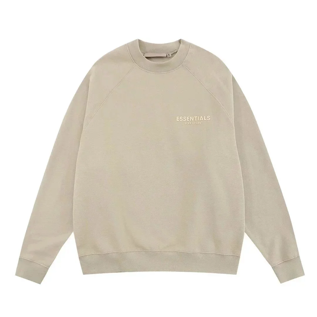 Fear of God Essentials Beige Crewneck Sweatshirt