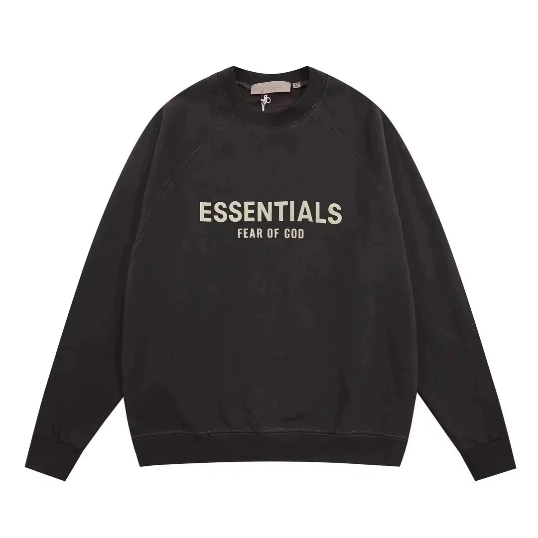 Fear of God Essentials Black ESSENTIALS Sweatshirt