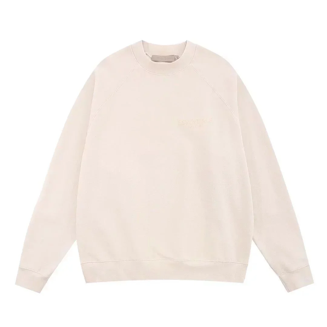 Fear of God Essentials Beige Crewneck Sweatshirt
