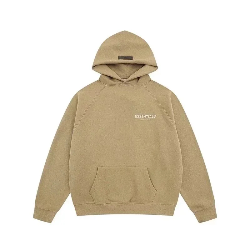 Fear of God Essentials Khaki Hoodie