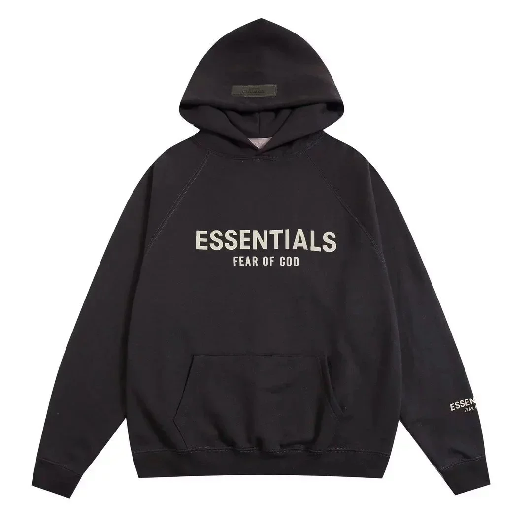 Fear of God Essentials Black Hoodie