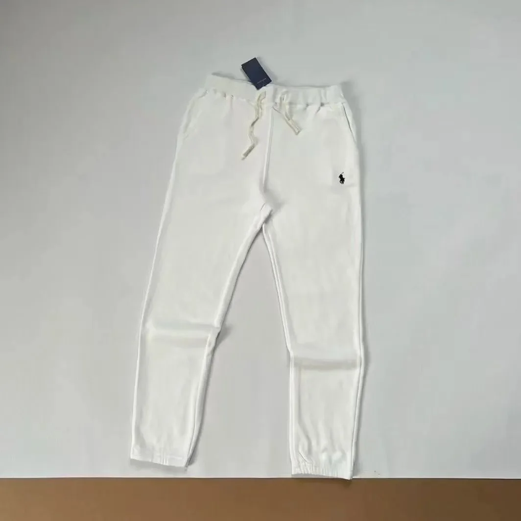 Polo Ralph Lauren White Pony Joggers