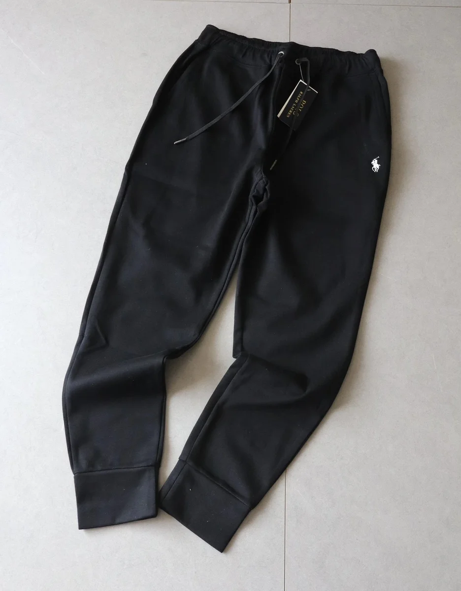Ralph Lauren Polo Bear Black Sweatpants
