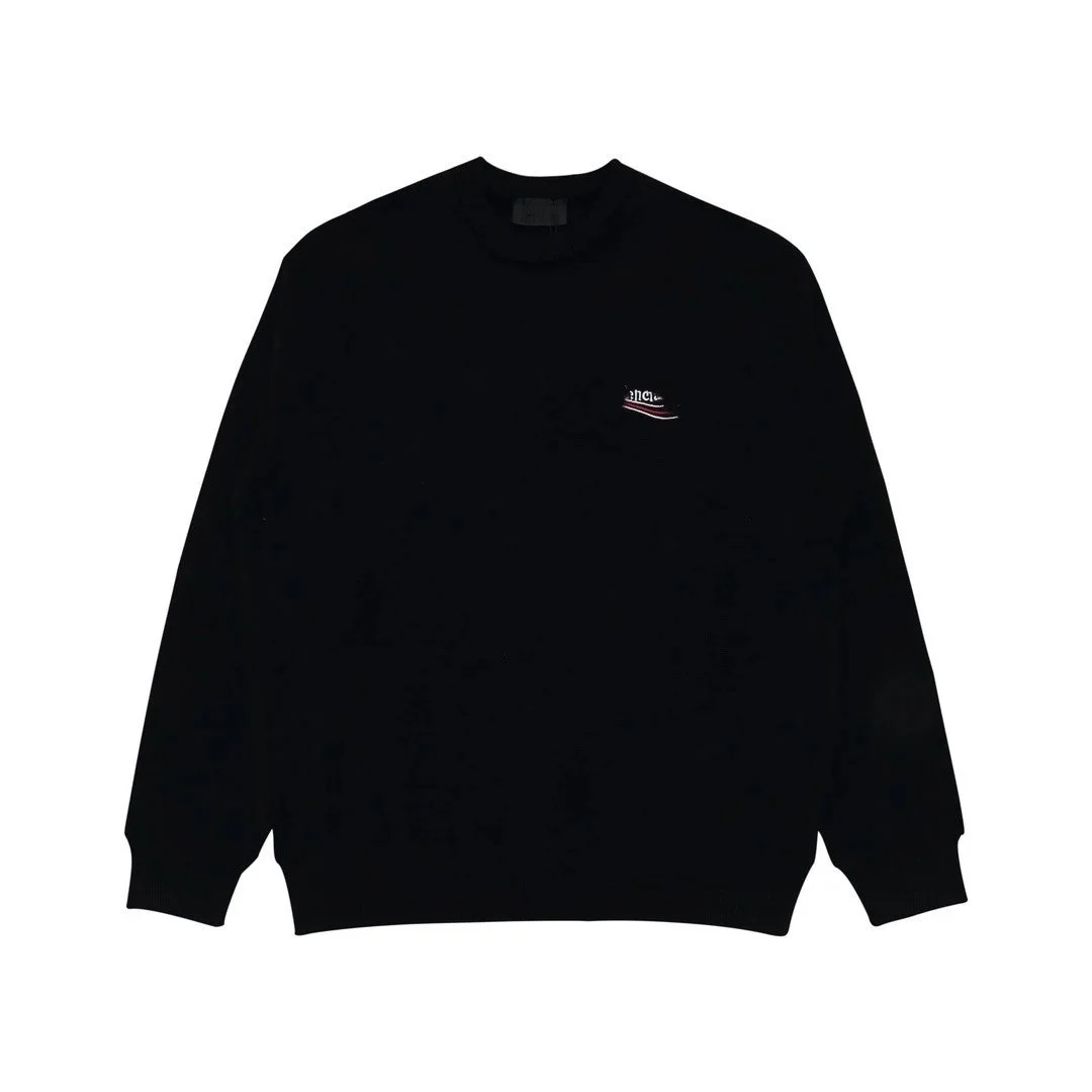 Alexander McQueen MCQ Black Crewneck Sweater