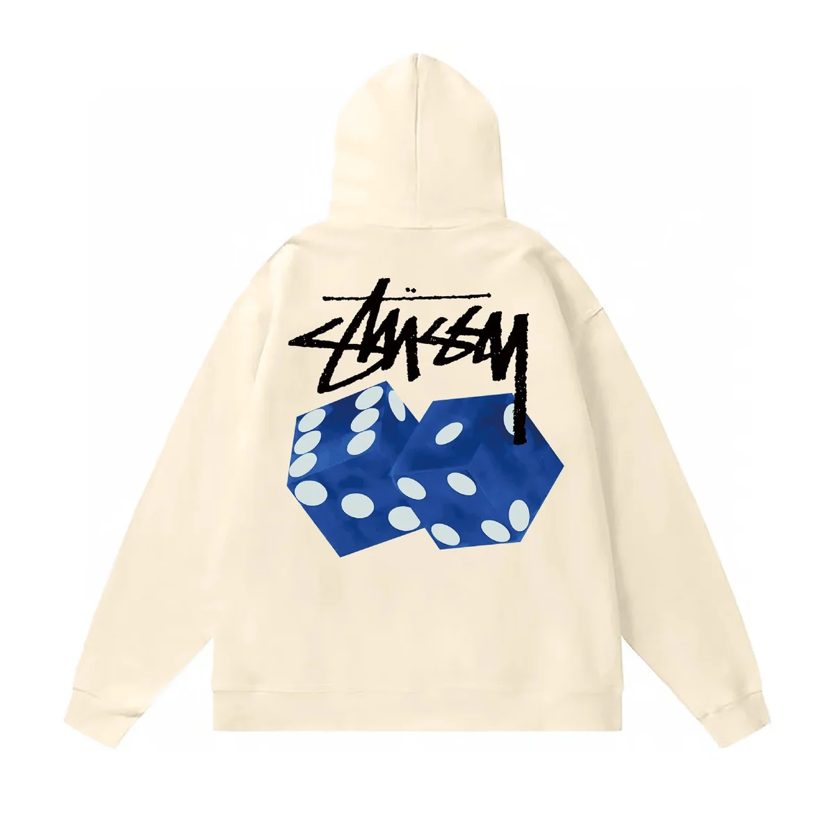Stussy Stüssy Dice Hoodie Cream